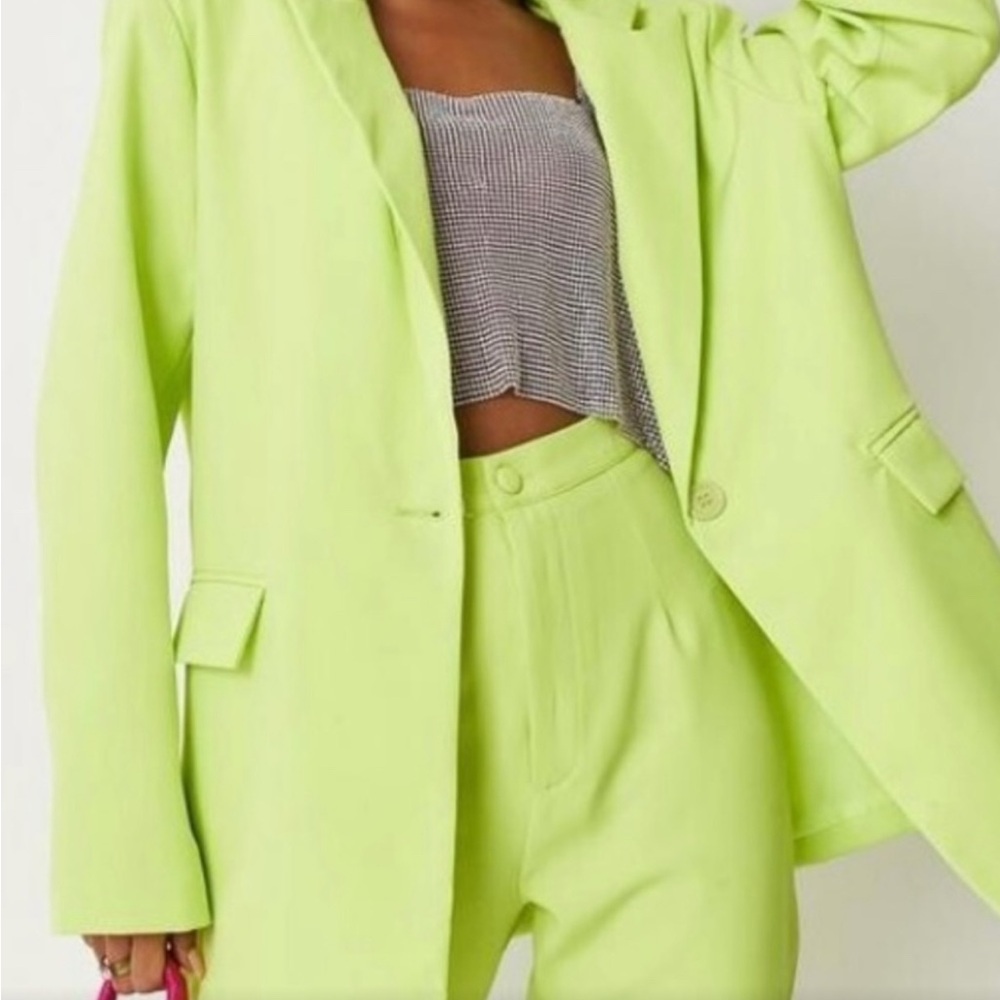 Miss Guides Women's Lime Green Blazer
